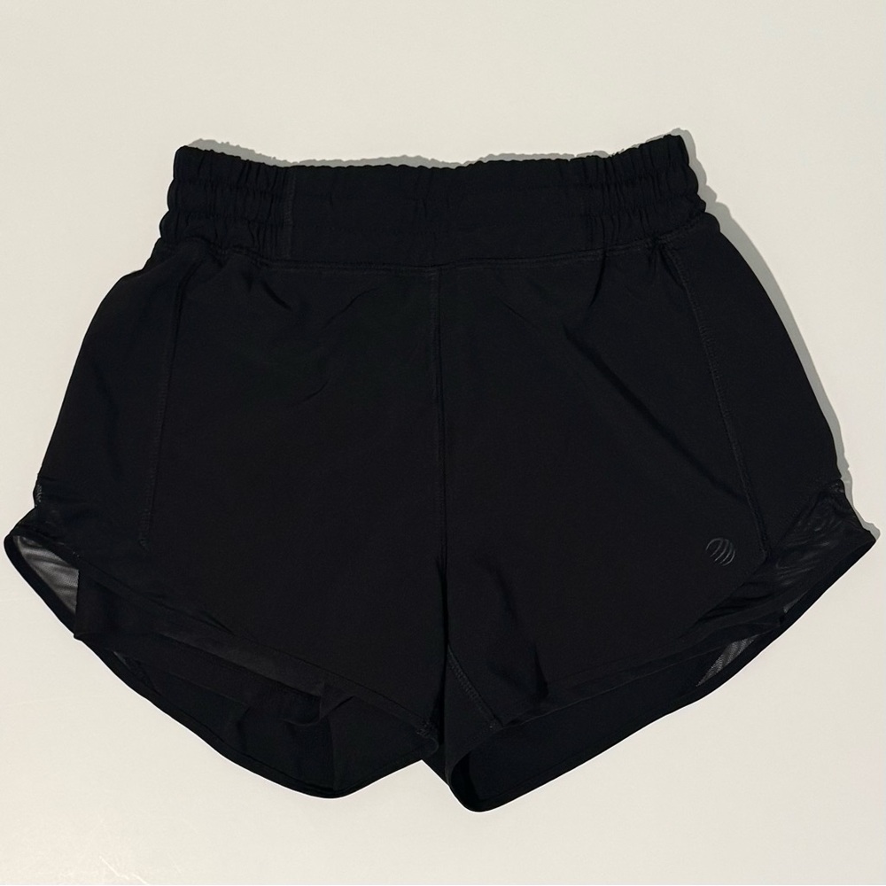 MPG Black Athletic Shorts with Built In Bike Shorts